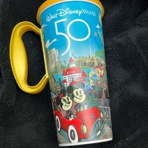 Disney Blue and Yellow Travel Mug